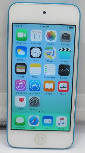 Apple A1421 Mgg32ll/a Ipod Touch 5th Gen 16gb Blue - Free Shipping