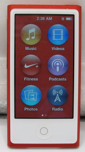Apple A1446 Pkn72ll Ipod Nano 7th Generation 16gb - Free Shipping