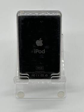 Apple A3114 Ipod 5th Generation A1136 Silver 80gb Mp3 Player - Working Bad Display