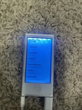 Bcg-a1446a Apple Ipod Nano A1446 7th Generation Silver 16gb
