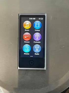 Apple Ipod 013658418400 Nano Touch 7th Generation Gen A1446 16gb Me971ll Space Gray
