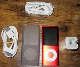 Ym9171nc3qz Apple Ipod 1285 Nano 4th Gen Red A1285 8gb Mb598ll Uvgc Seller Guarantee