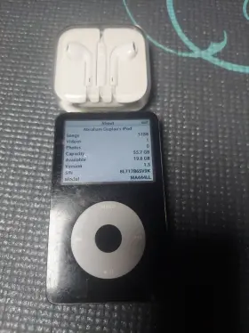 2173 Apple Ipod Classic 5th Generation 160gb Mp3 Player - Black Ma444ll. A1238