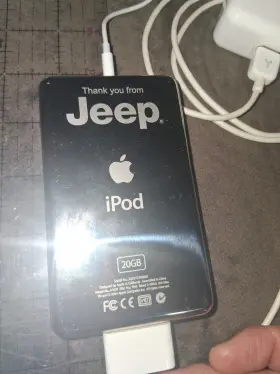 2z5490axs2x Apple Ipod Classic 4th Generation 20gb Thank You From Jeep Special Edition A1059
