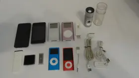 Apple Ipod 4gb/8gb/32gb/64gb Lot Of 8 Mini S Nano Touch Shuffle With Accessories