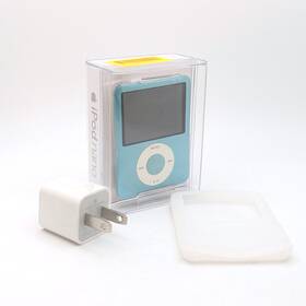 Apple Ipod 547597580783 Nano 3rd Generation A1236 4gb Blue Mb261j/a