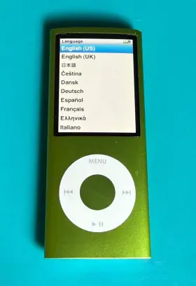 Apple Ipod 686162810895 Nano 4th Generation 8 Gb - Good Condition Neon Green Tested Works