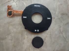 Apple Ipod 821-0545-a Click Wheel And Button For Classic Black 6th 7th Gen 80 120 160