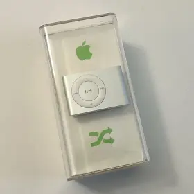 Apple Ipod 885909162536 Shuffle 2nd Gen A1204 Silver 1gb In Original Box - Tested And Works