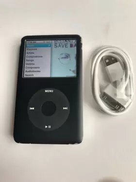 5820 Apple Ipod 885909176991 Classic 6th Generation Black 160gb #5820
