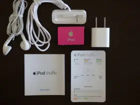 Apple Ipod 885909186488 Shuffle A1204 2nd Gen 1 Gb Red Usb Dock Original Box