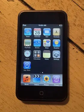 Apple Ipod 885909221424 Touch 1st Gen Black 16gb See Description