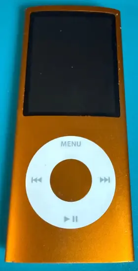 Apple Ipod 885909259205 Excellent Cond Nano 4th Gen 8gb Orange Tested 18 Hour Playback A1285