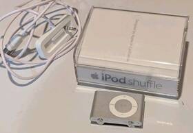 Apple Ipod 885909267798 Shuffle 2nd Generation Silver 1gb With Original Box A1204 Tested