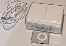 Apple Ipod 885909267798 Shuffle 2nd Generation Silver 1gb With Original Box A1204 Tested