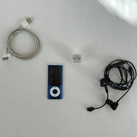 Apple Ipod 885909305506 Nano 5th Generation 8gb Model A1320 Blue Bundle Read Description