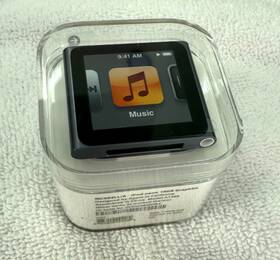 Apple Ipod 885909424382 Nano 6th Generation Model A1366 Graphite 16gb Brand New And Sealed