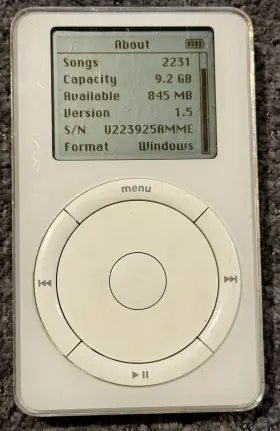 M8740 Apple Ipod Classic 2nd Generation - 10gb M8740/a Great Cond