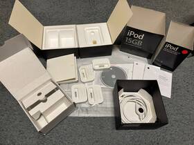 Apple Ipod M92545ll Original Box Stereo Only 3g 15gb M92545ll/a