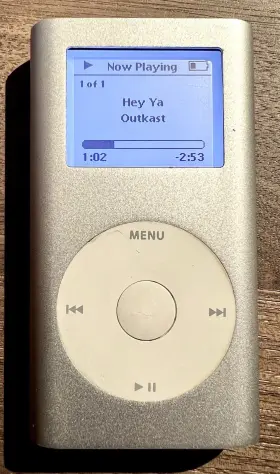 M9800 Apple Ipod Mini 4gb Silver 2nd Generation Tested And Working