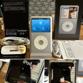 Mb029j Apple Ipod Pristine Classic 6th Gen 80gb Og Box 14k Songs. 22hrs Use Only. Mb029
