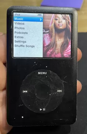 Mb147j Apple Ipod Classic A1238 6th Generation 80gb With 5 300 Songs Good Working