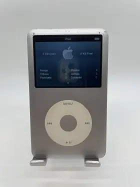Mb562 Apple Ipod Classic Silver 120gb Rock Pop Works As Hd Only Is Read