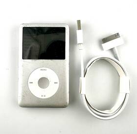 Apple Ipod Mb562c Classic 6th Generation Silver 120 Gb