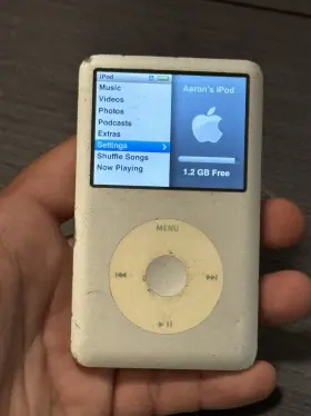 Mb565j Apple Ipod Mb565j/a Classic 6th Gen 80gb Silver A1238 Tested Fair Condition