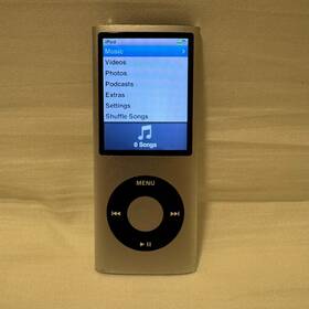 Apple Ipod Mb598j Nano 4th Generation Silver 8gb From Japan Model