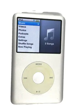 Mc293j Apple Ipod Classic A1238 Silver 6th Generation 160gb Tested