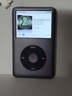 Mc297j Apple Ipod Classic 7th Gen 160gb Black Model Working Used