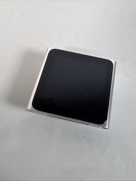 Apple Ipod Mc526l Nano 6th Generation Silver Color 14gb - Bad Battery