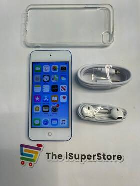 Apple Ipod Mvhw2v Touch 6th Generation 32gb Blue Mint 1 Year Cps Warranty