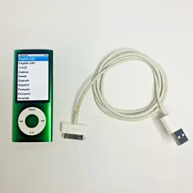 Pc040ll Apple Ipod Nano 5th Generation Green 8gb A1320 Tested And Works Read Description