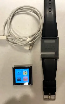 Pc694ll Apple Ipod Nano 6th Generation Graphite 16 Gb