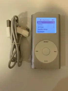Pw753aa Apple Ipod Mini 2nd Generation From Hp Silver 4 Gb Works Great