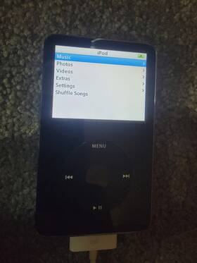 Apple Ipod Sns-8x-usa-1 Video 5th Generation Black 30 Gb