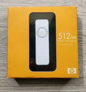 M9724b Apple M9724b/a Ipod Shuffle 1st Generation 512gb Hp And Box Manuals Disk Bundle