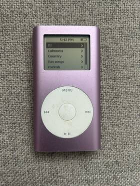 Apple M98048 Ipod Mini 2nd Generation Pink 4gb Model A1051 Works