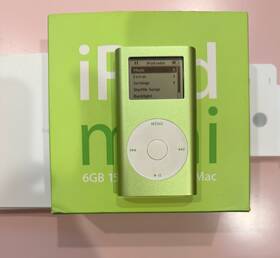 Apple M9807 Ipod Mini Green 6gb. Gen2 Original Box. Nice