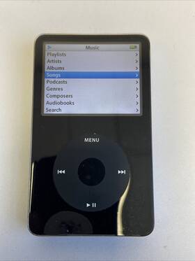 Apple Ma450ii Ipod Classic 5th Generation Black 80 Gb
