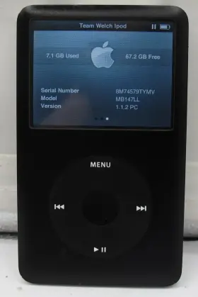 Mb147 Apple Ipod Classic 6th Generation 80gb A1238 - Free Shipping
