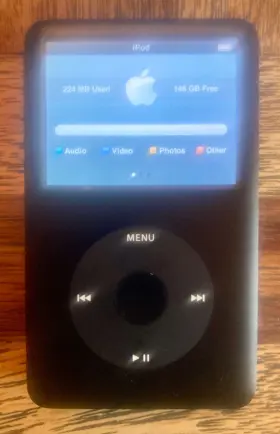 Mb150ch Apple Ipod Classic 6th Generation 160gb Black -
