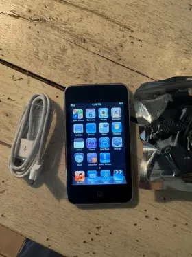 Mb531c Apple Ipod Touch 2nd Generation 16gb Black Used Bundle