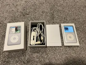 Mb562ch Apple Mb562ch/a Ipod Classic 6th Generation Silver 120 Gb Very Good Condition