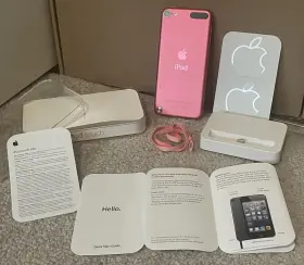 Mc903c Apple Mc903c/a 32gb Ipod Touch Pink - Excellent Original Box And Strap Charging Dock