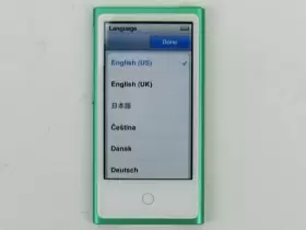 Md478 Apple Ipod Nano 7th Gen Multitouch A1446 16gb Green Md478ll/a 2012 Mp3 Mp4