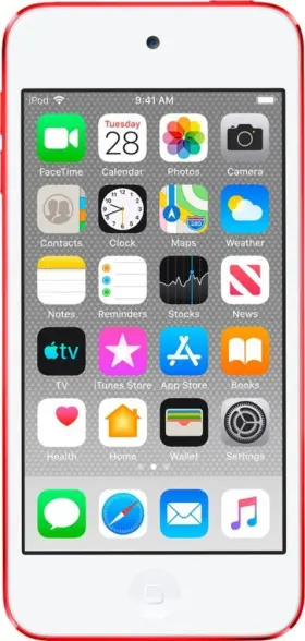 Mkhn2ll Apple Mkhn2ll/a Ipod Touch 64gb Red 6th Gen Used