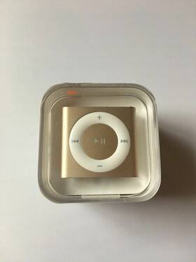 Apple Mkm92lla Ipod Shuffle 4th Generation Gold Sealed New In Box